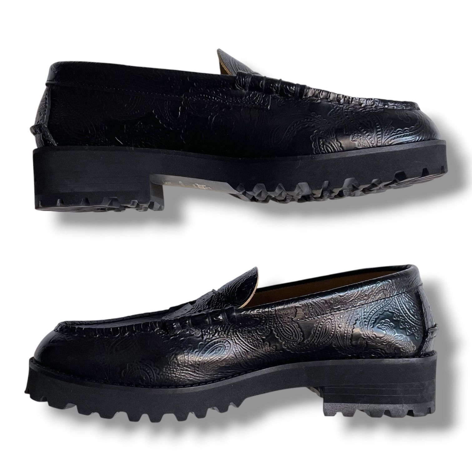 美品 箱付き KENDORD ケンフォード TANK SOLE LOAFERS ローファー 