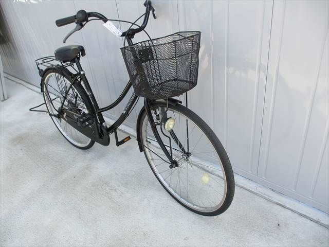 E995 ☆整備済み☆完成車発送☆中古シティ自転車 ママチャリ ブラック 