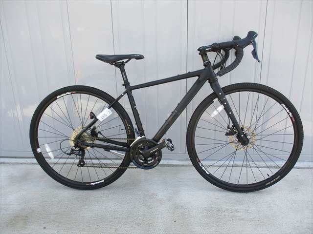 E997★　67000円★整備済み スポーツ中古自転車 ARAYA　MFT　45ｃｍ　ブラック【グラベルロードバイク】(*^▽^*) E997 ☆整備済み☆完成車発送☆中古自転車 グラベルロード ARAYA MFT