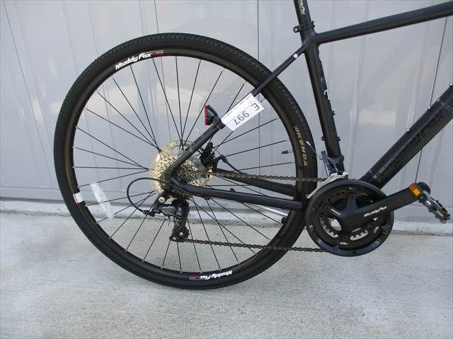 E997★　67000円★整備済み スポーツ中古自転車 ARAYA　MFT　45ｃｍ　ブラック【グラベルロードバイク】(*^▽^*) E997 ☆整備済み☆完成車発送☆中古自転車 グラベルロード ARAYA MFT