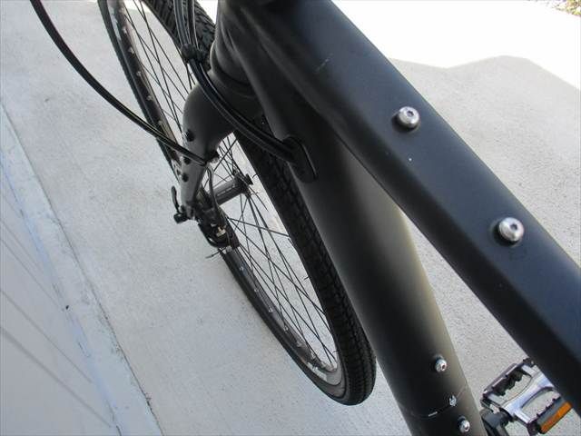E997★　67000円★整備済み スポーツ中古自転車 ARAYA　MFT　45ｃｍ　ブラック【グラベルロードバイク】(*^▽^*) E997 ☆整備済み☆完成車発送☆中古自転車 グラベルロード ARAYA MFT