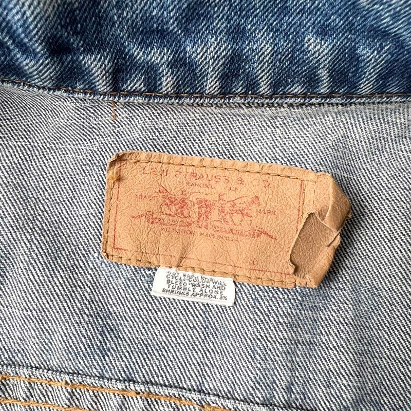 70s Levis 70505 デニム カットオフ ベスト / 70年代 アメリカ製