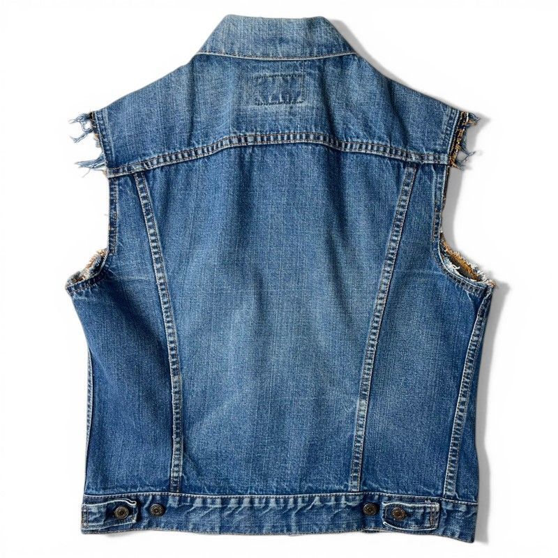 70s Levis 70505 デニム カットオフ ベスト / 70年代 アメリカ製