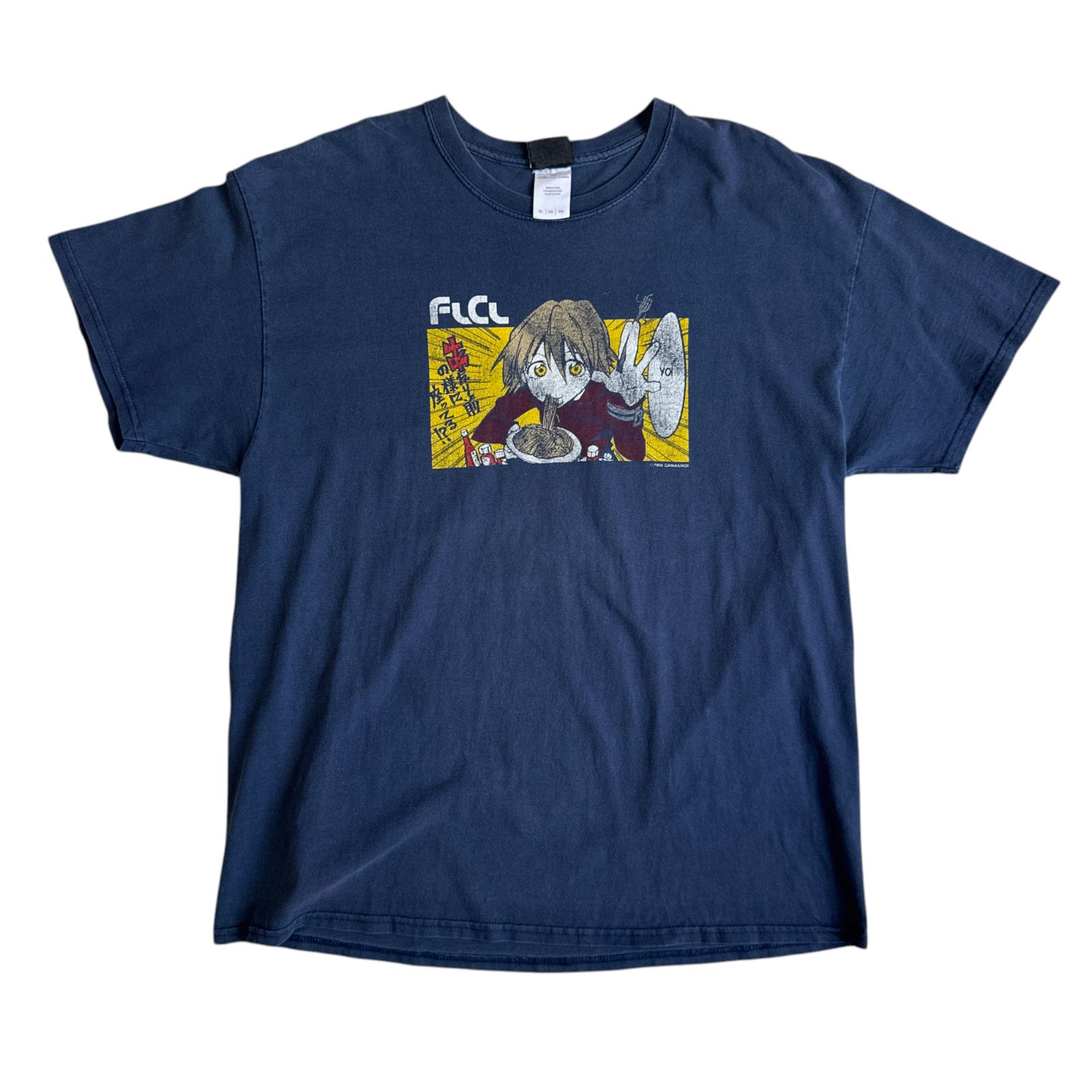 90s-00s FLCL / Fooly Cooly ハル子 単体 Tシャツ XLサイズ 良 90s-00s FLCL / Fooly Cooly ハル子 単体 Tシャツ XLサイズ 良
