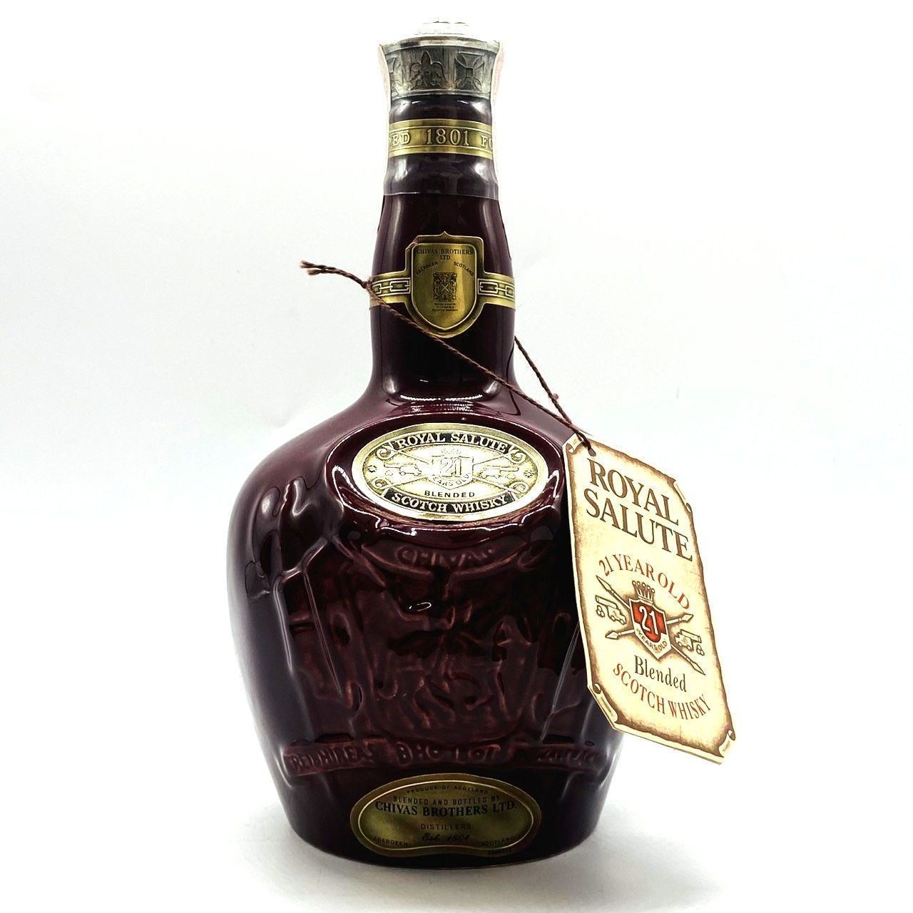 ロイヤルサルート 21年 赤 700ml 陶器ボトル 古酒 - メルカリ