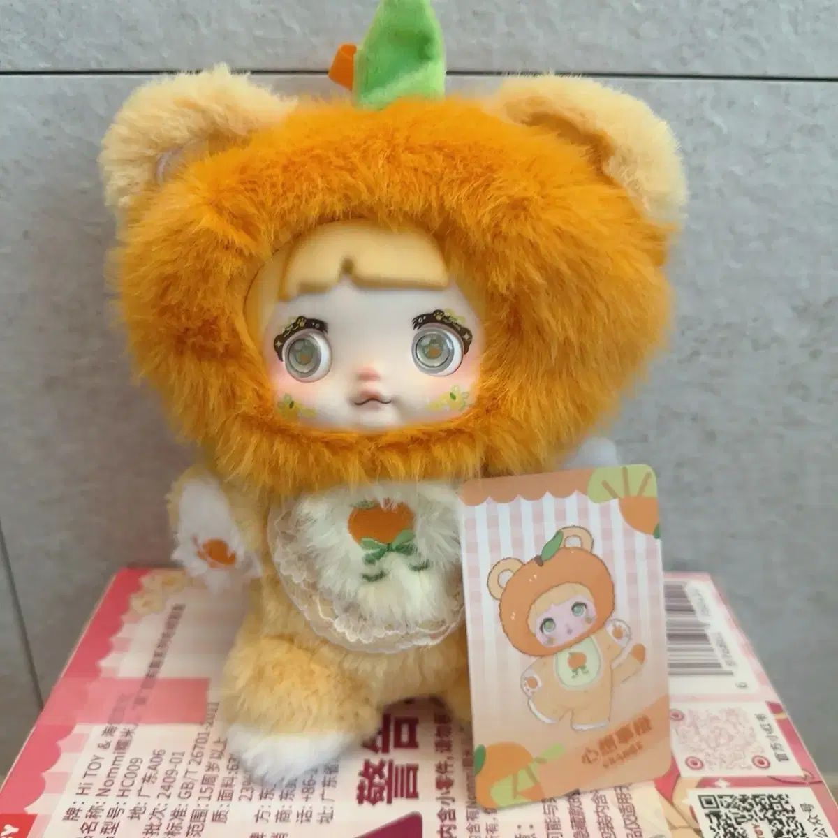 送料無料，新作】 ノミぬいぐるみ フルーツ オレンジ ベイビー スリー