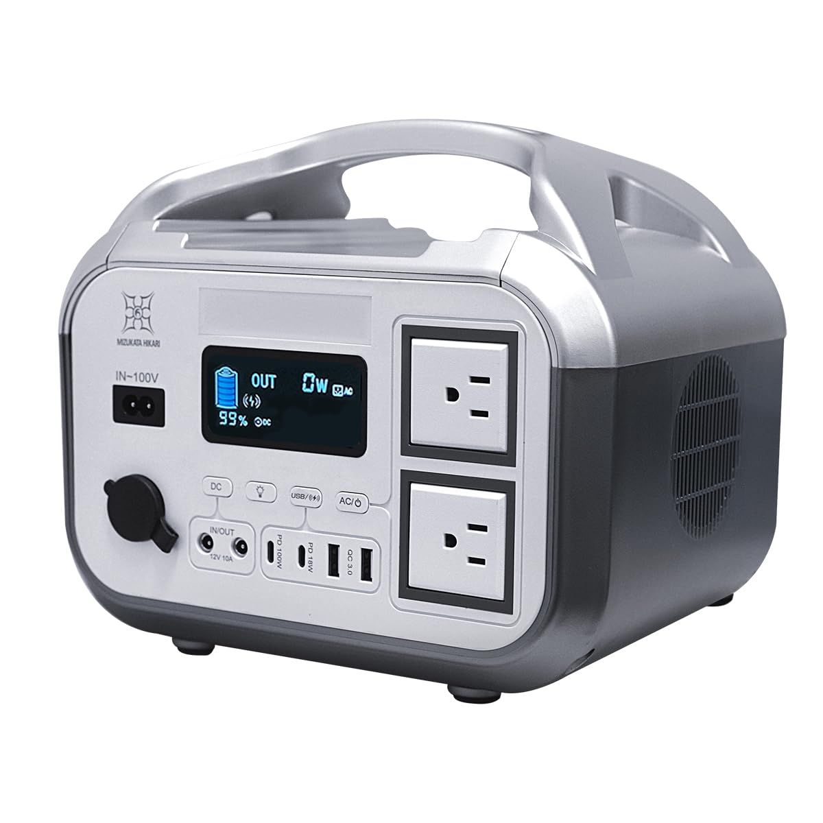HIKARI 】ポータブル電源 576Wh 180000mAh 定格出力710W PD100W急速 
