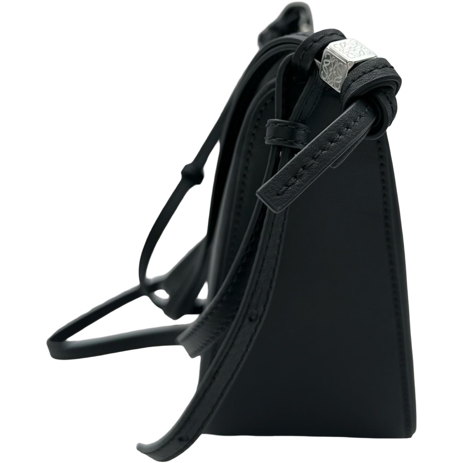 ロエベ LOEWE ハンモック ホーボーバッグ ミニ A538G 13X01 ブラック 