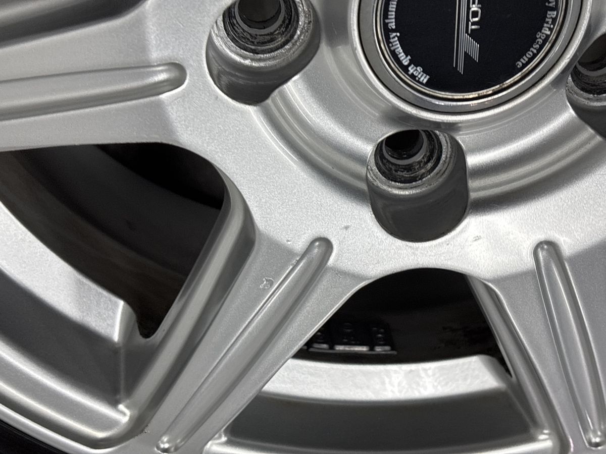 バリ溝】トップラン 15in 6J +53 PCD114.3 ヨコハマ アイスガード iG60 