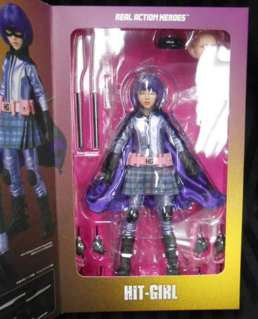 リアルアクションヒーローズ No.677 RAH HIT-GIRL（1作目版