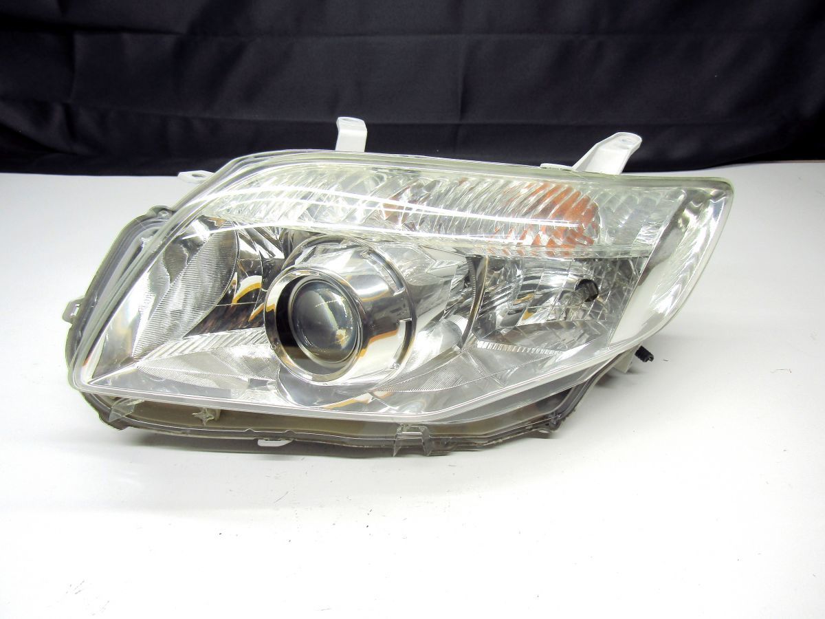 トヨタ 140 カローラフィールダー 純正 左 HID ヘッドライト NZE141G 