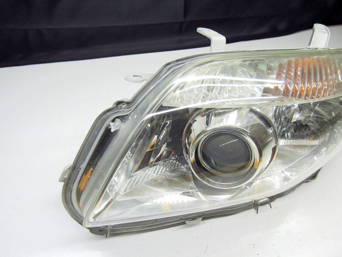 トヨタ 140 カローラフィールダー 純正 左 HID ヘッドライト NZE141G 