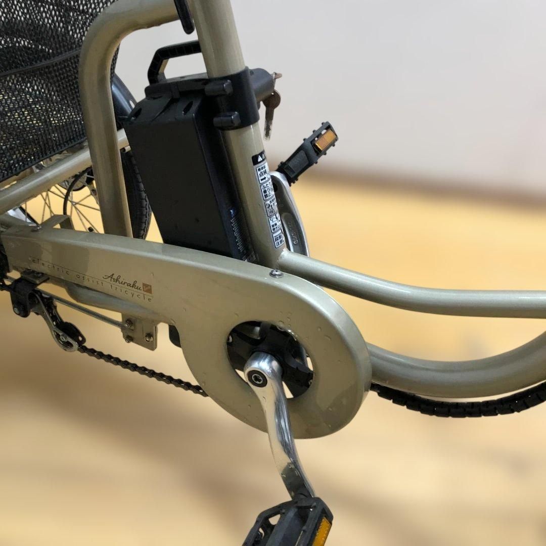 電動アシスト三輪自転車 BEPN20-CG カイホウジャパン 前20後16インチ 