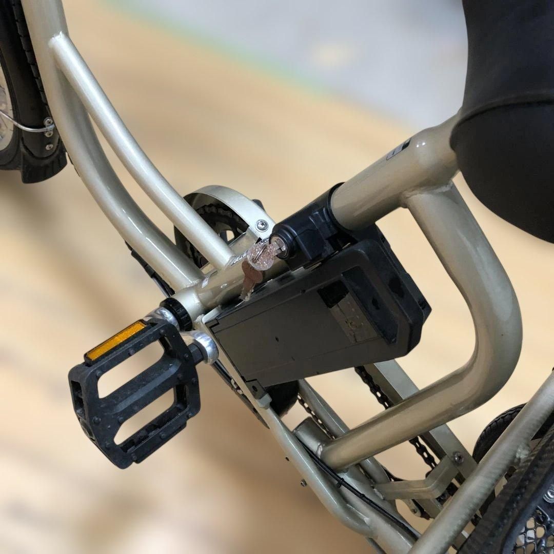 電動アシスト三輪自転車 BEPN20-CG カイホウジャパン 前20後16インチ 