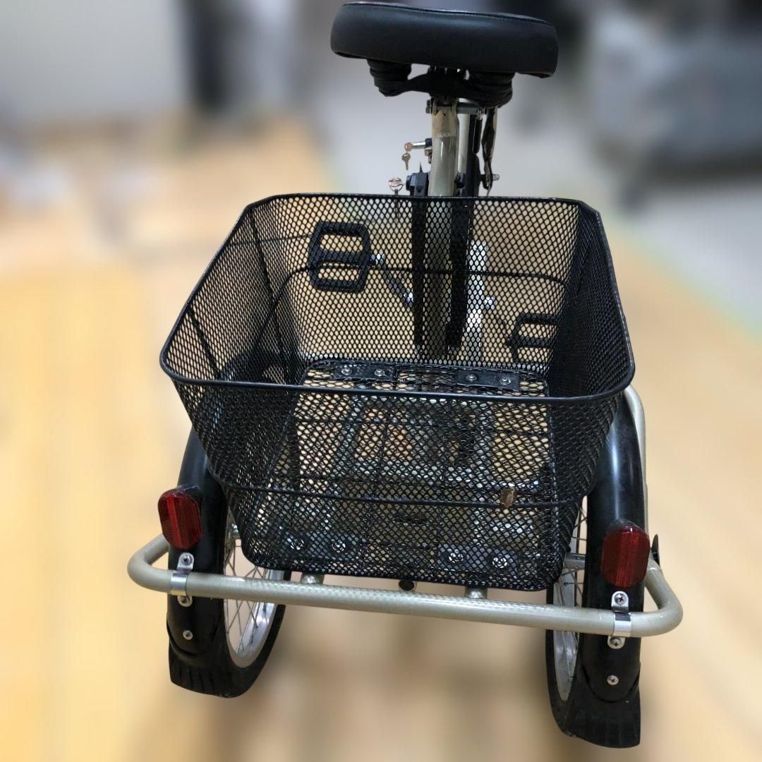 電動アシスト三輪自転車 BEPN20-CG カイホウジャパン 前20後16インチ 