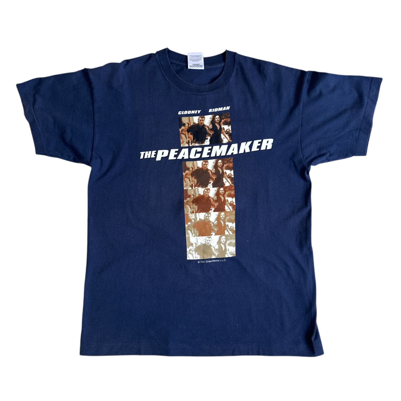 90s The Peacemaker Movie promo 1997 ムービーTシャツ Lサイズ 90s The Peacemaker Movie promo 1997 ムービーTシャツ Lサイズ
