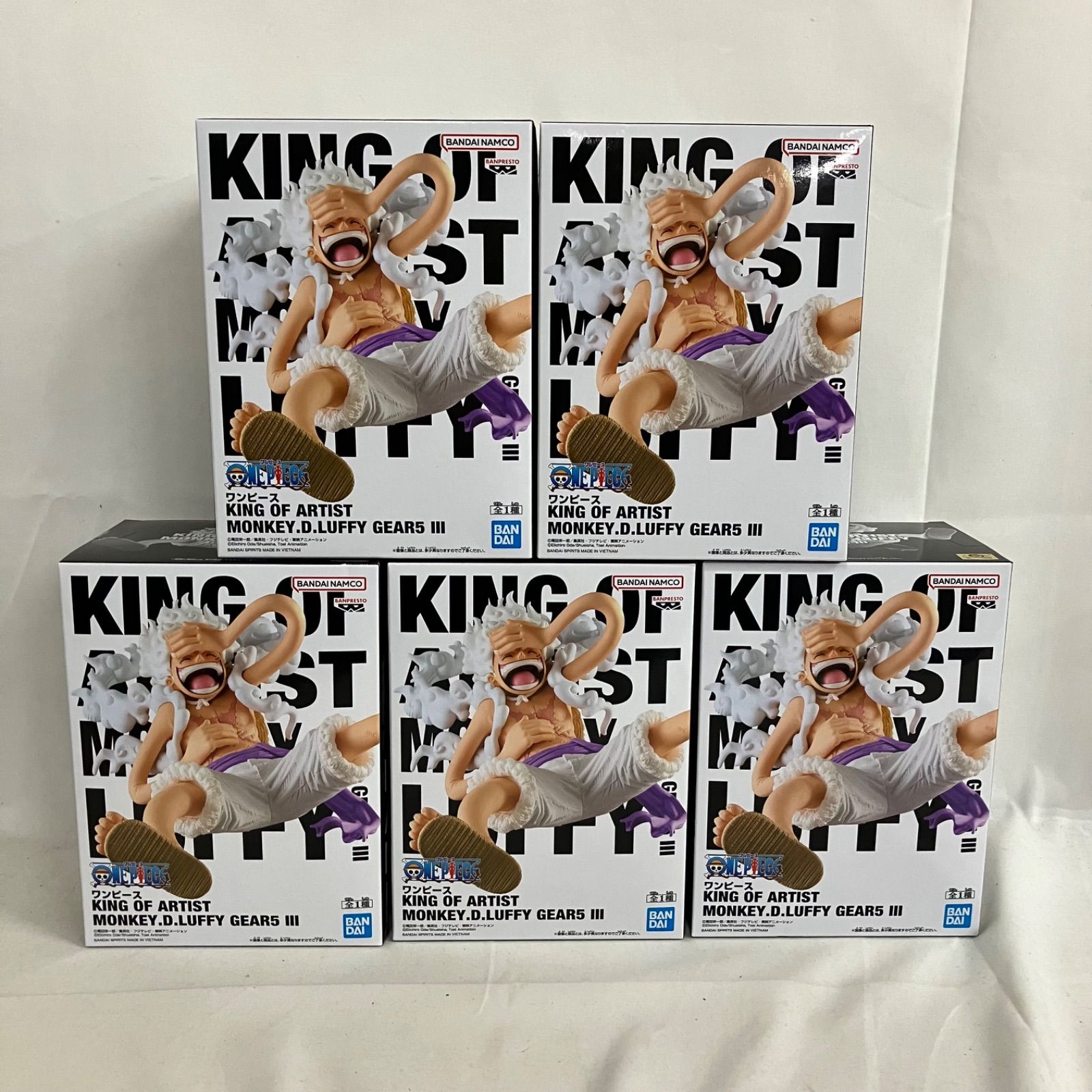 未開封 ワンピース KING OF ARTIST モンキー・D・ルフィ ギア5 Ⅲ 
