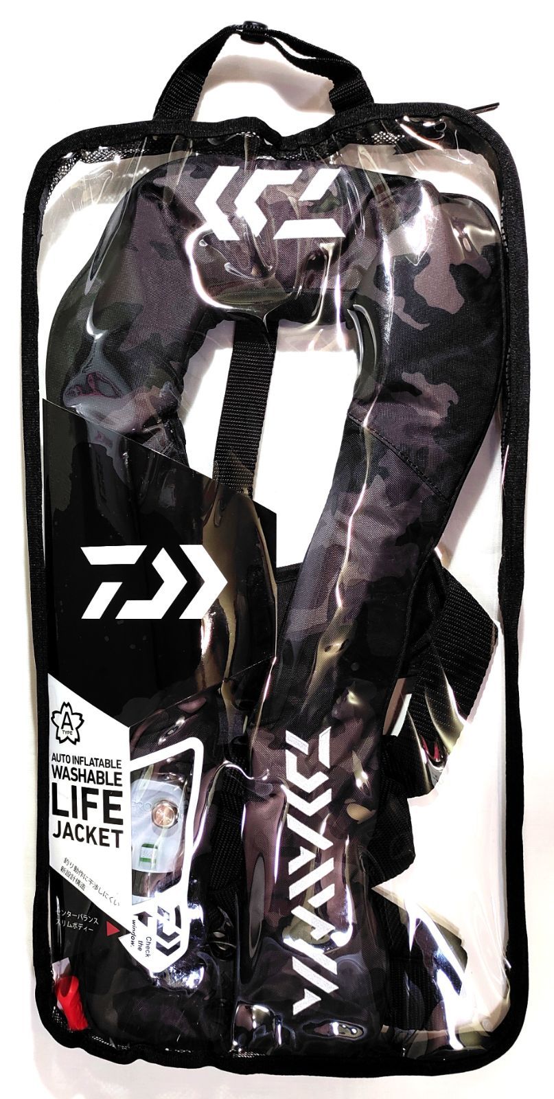 ダイワ DF-2021 ウォッシャブルライフジャケット 肩掛けタイプ自動 