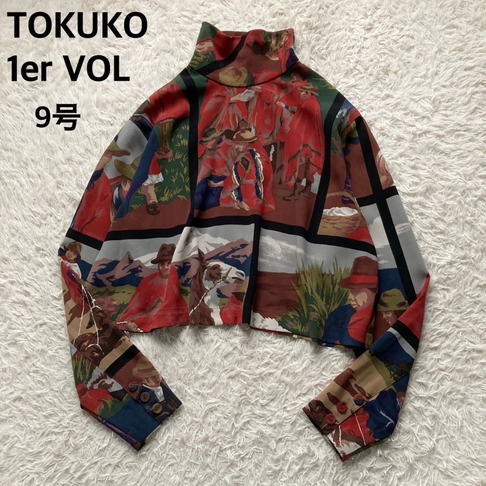 TOKUKO 1er VOL トクコ タートルネックチュニック カテゴリー 【公式通販】