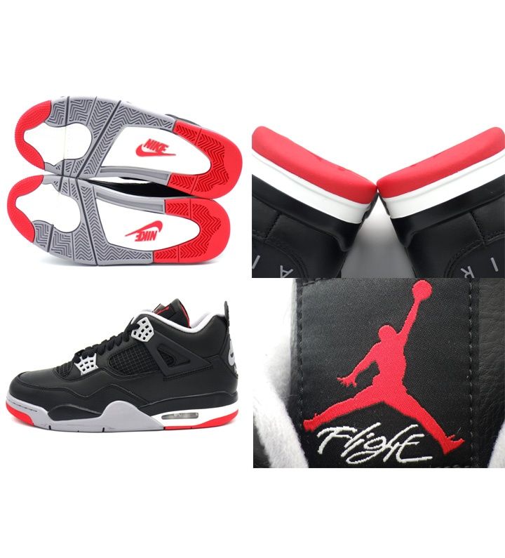ナイキ NIKE 【 AIR JORDAN 4 RETRO Bred Reimagined FV5029 006 