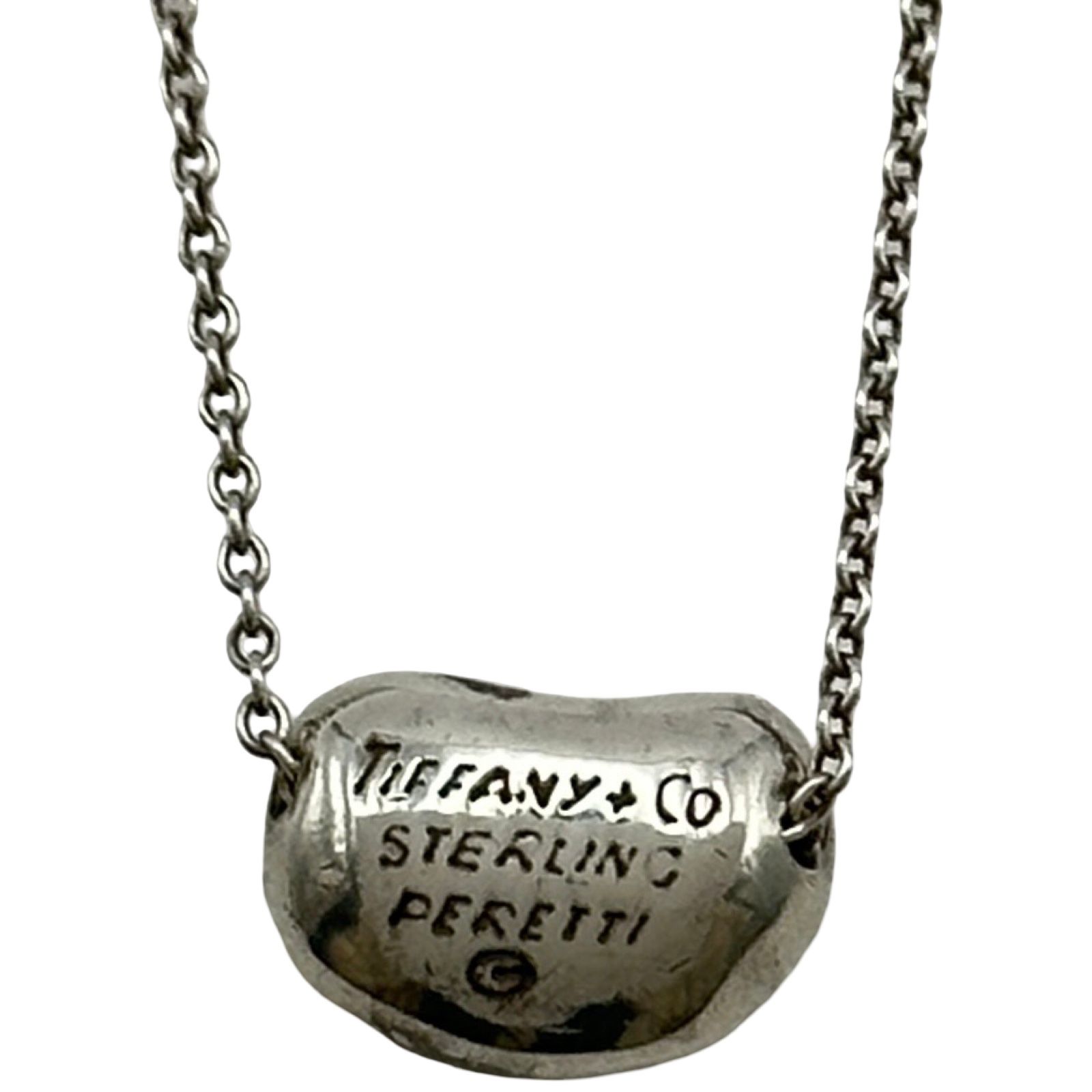 ティファニー TIFFANY＆CO ビーンネックレス シルバー 925 ジュエリー 