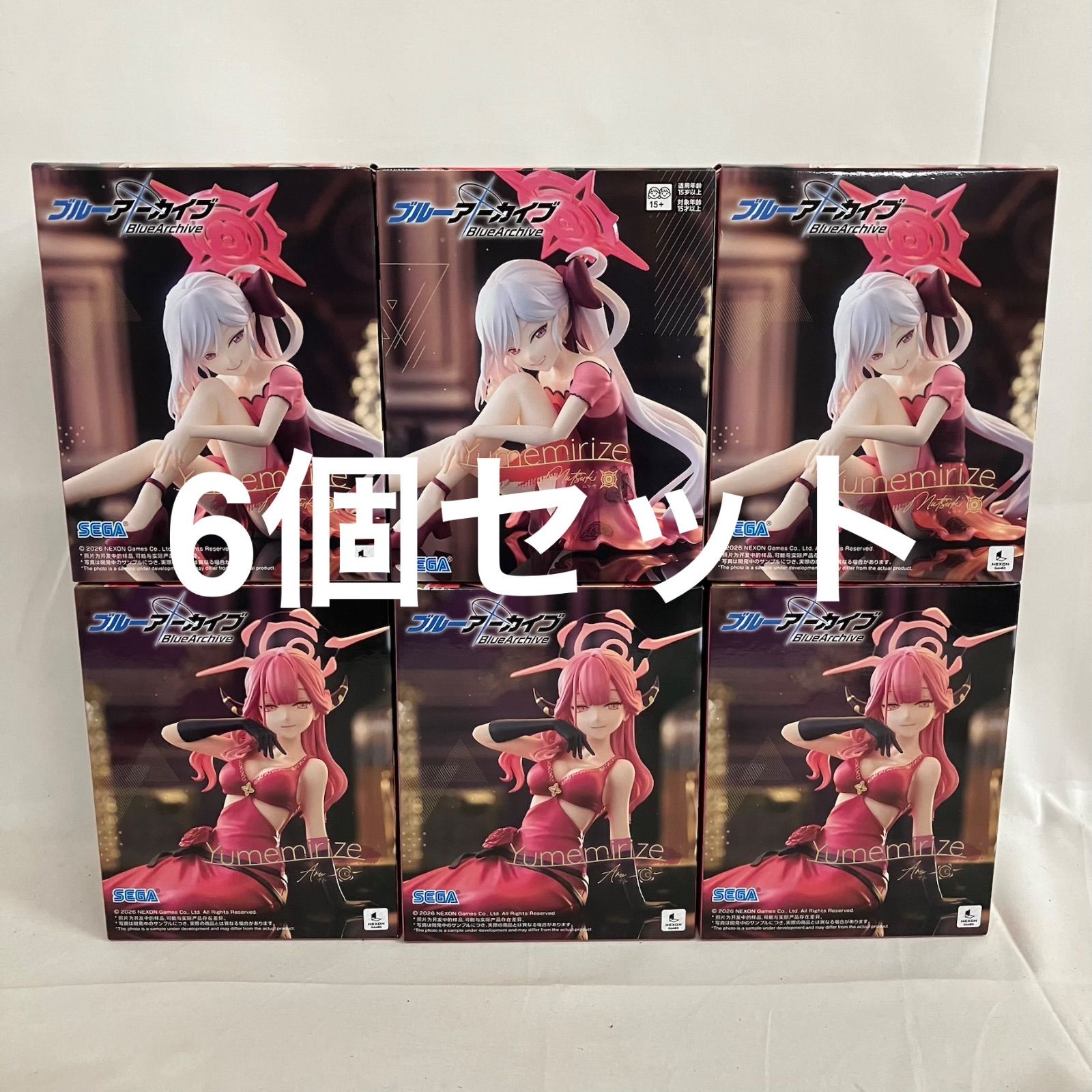 未開封 ブルーアーカイブ Yumemirize ムツキ アル フィギュア 6個