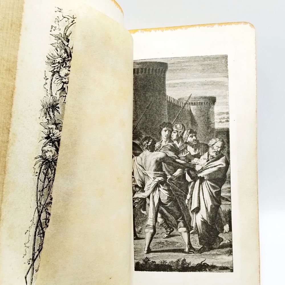 祈祷書 ミセル ベルギー 1920年 革装 金彩 挿画入 アンティークブック
