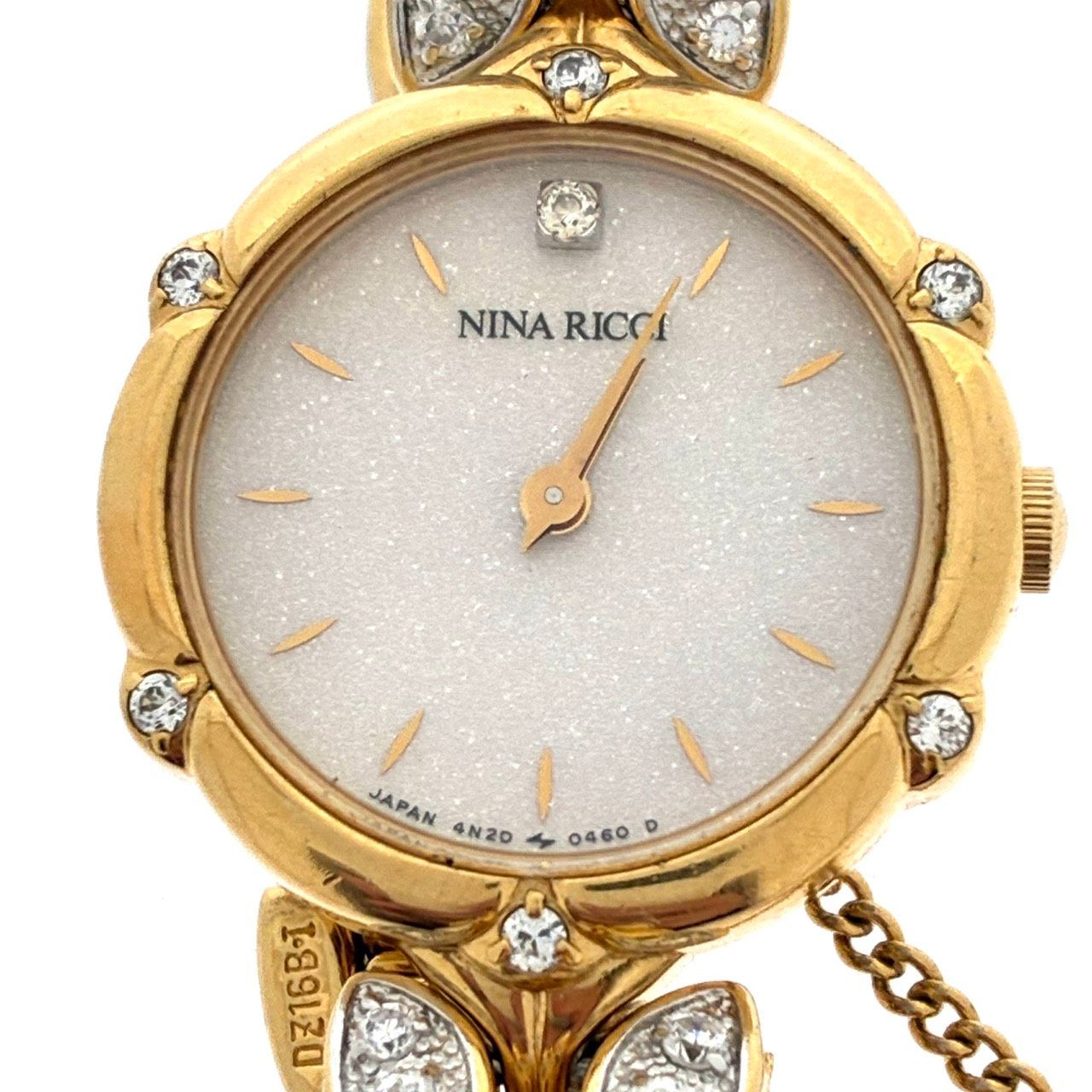 稼働品NINA RICCI ニナリッチ レディース腕時計 - メルカリ NINA RICCI 