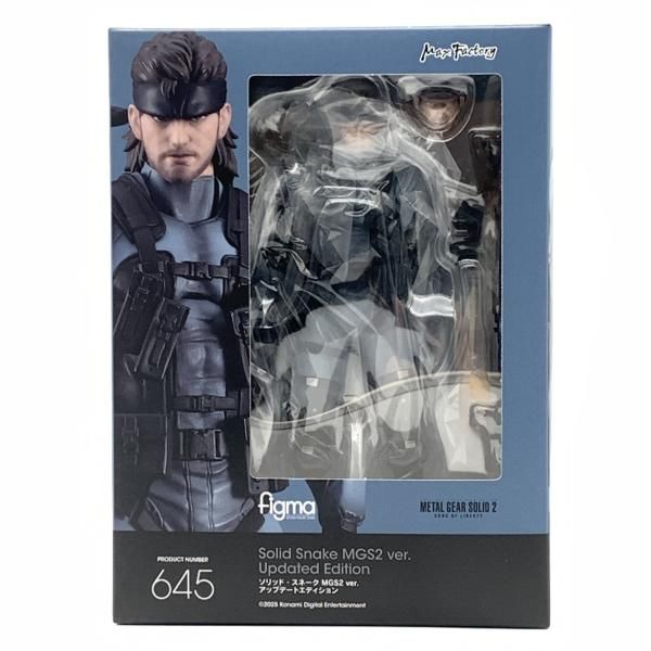 中古】figma ソリッド・スネーク MGS2 Ver. アップデートエディション 