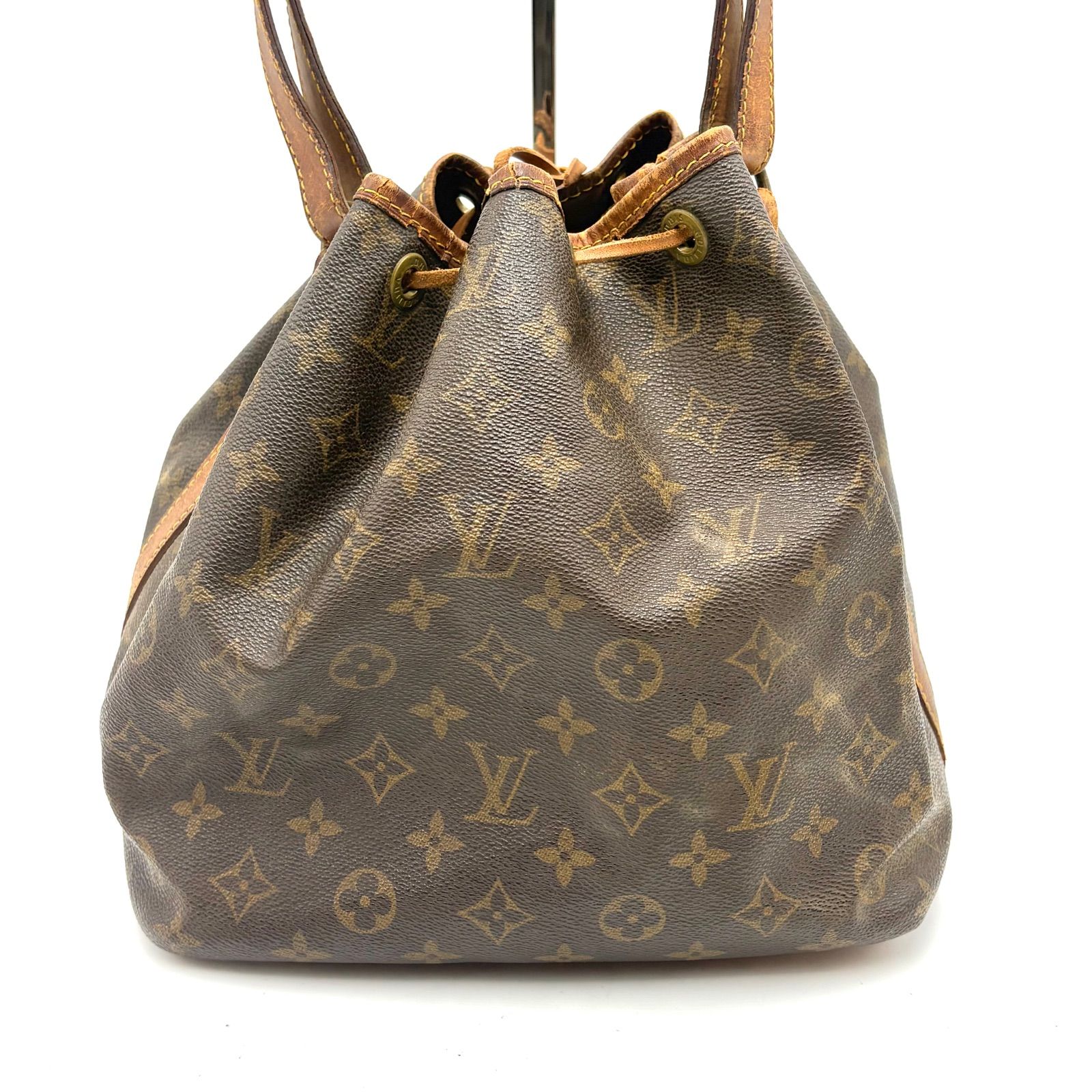 LOUIS VUITTON ルイヴィトン モノグラム プチノエ 巾着 ショルダー 