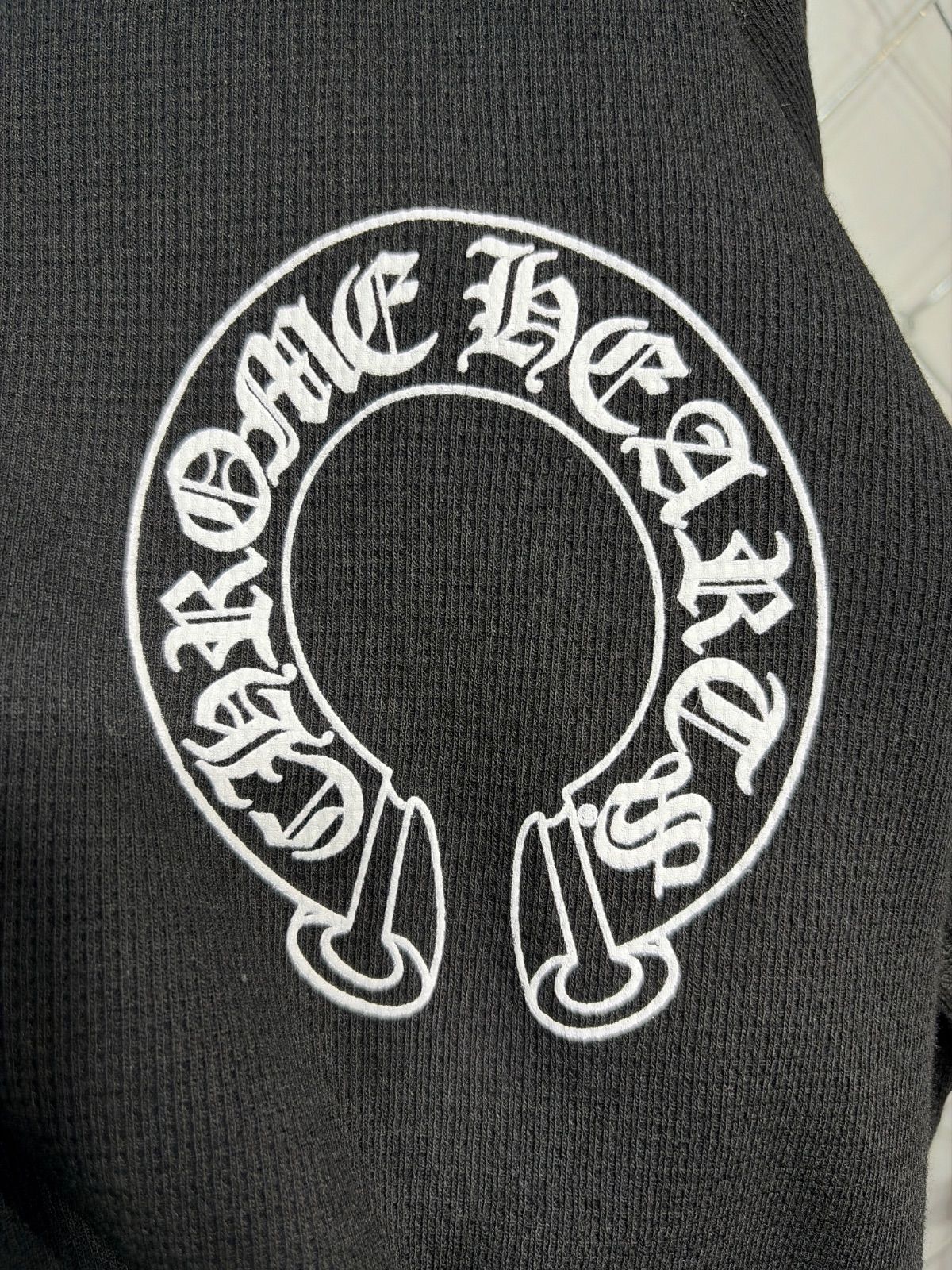 CHROME HEARTS クロムハーツ サーマル フローラル ホースシュー ロンT 