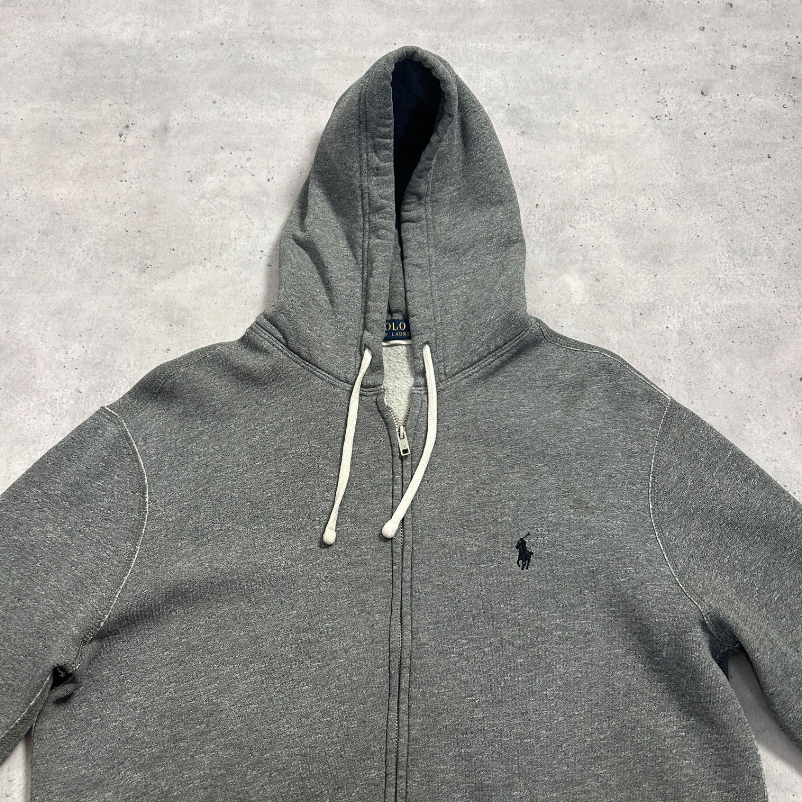 90s~ Polo Ralph Lauren フルジップ ソリッド スウェットパーカー 90s~ Polo Ralph Lauren フルジップ ソリッド スウェットパーカー
