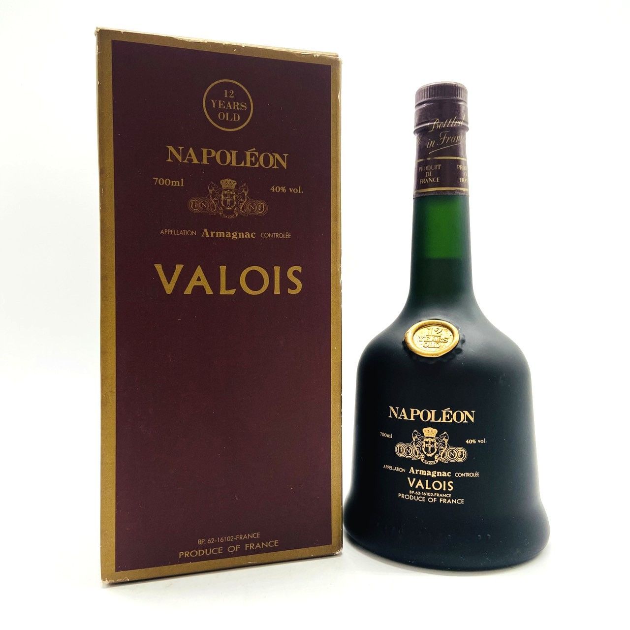 VALOIS ナポレオン 12年 ブランデー ベル型ボトル 古酒 - メルカリ