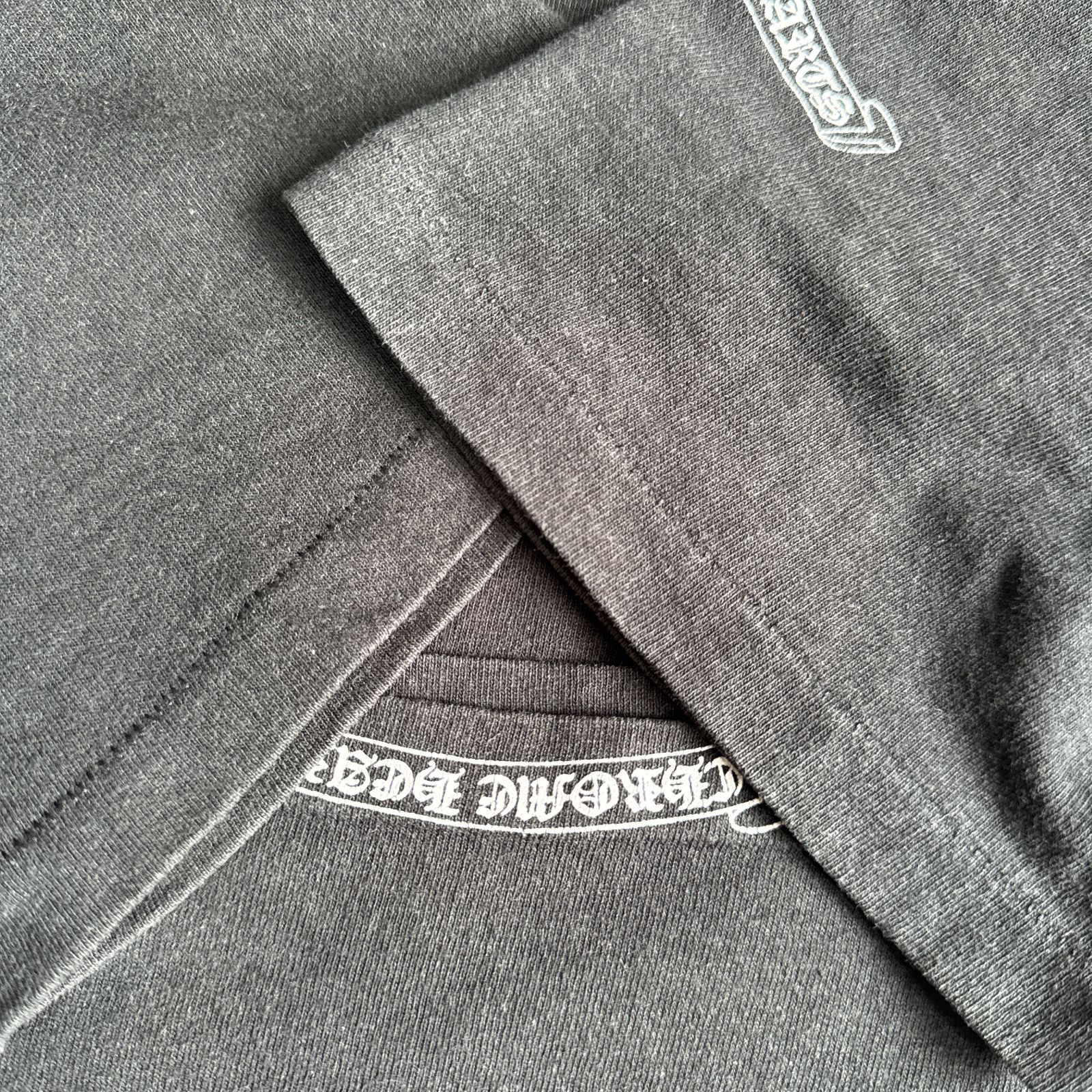 90s OLD CHROME HEARTS Maxfield Los Angeles Dagger ポケット Tシャツ 