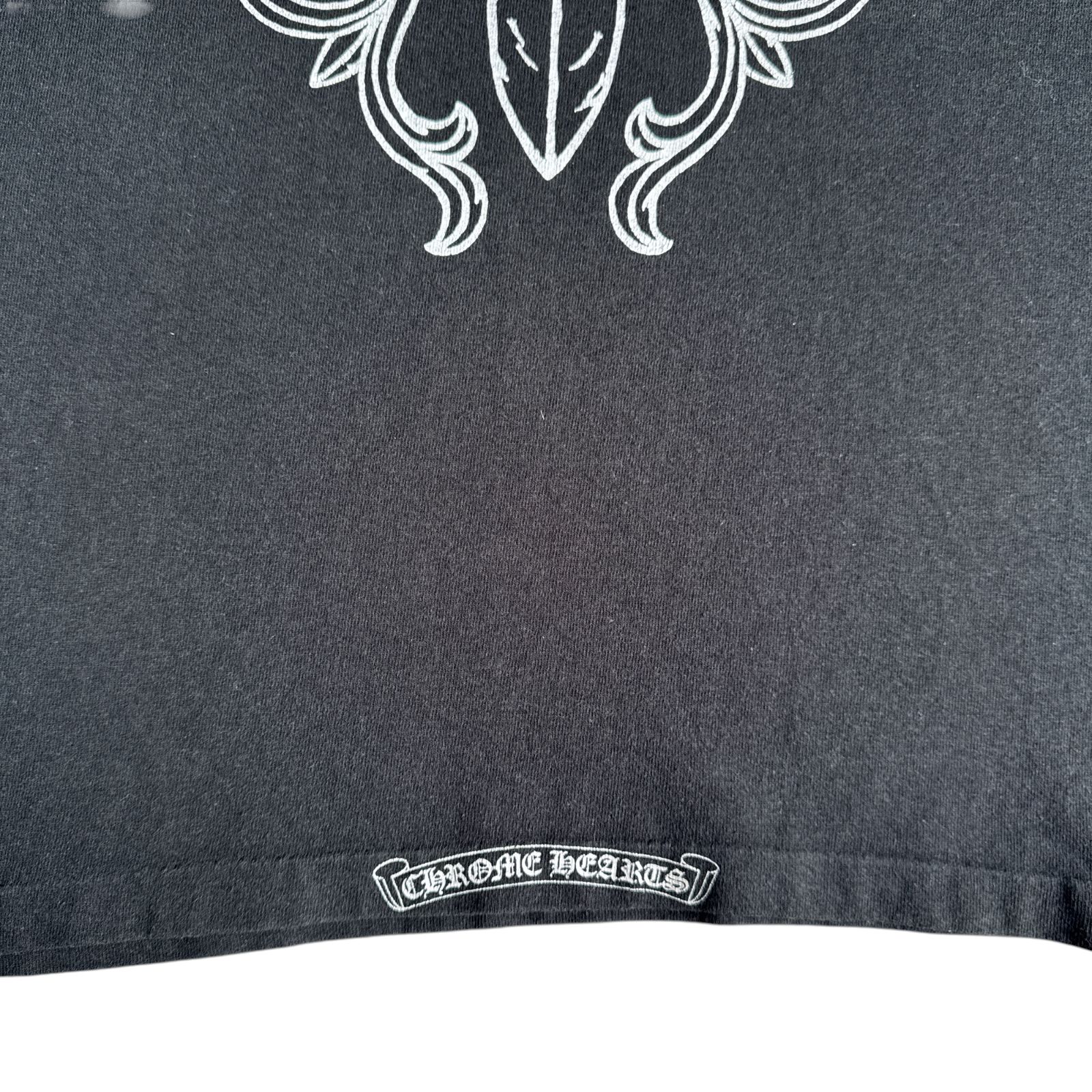 90s OLD CHROME HEARTS Maxfield Los Angeles Dagger ポケット Tシャツ 