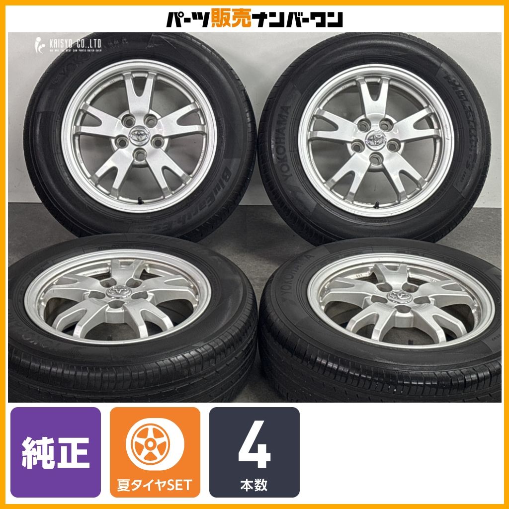 交換用に】トヨタ 30 プリウス 純正 15in 6J +45 PCD100 ヨコハマ 