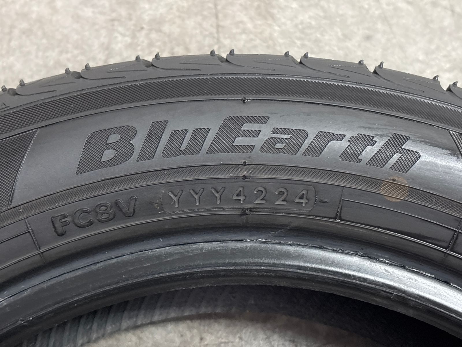 良好品】ヨコハマ ブルーアース AE01 155/65R14 4本 N-BOX N-ONE N-WGN 