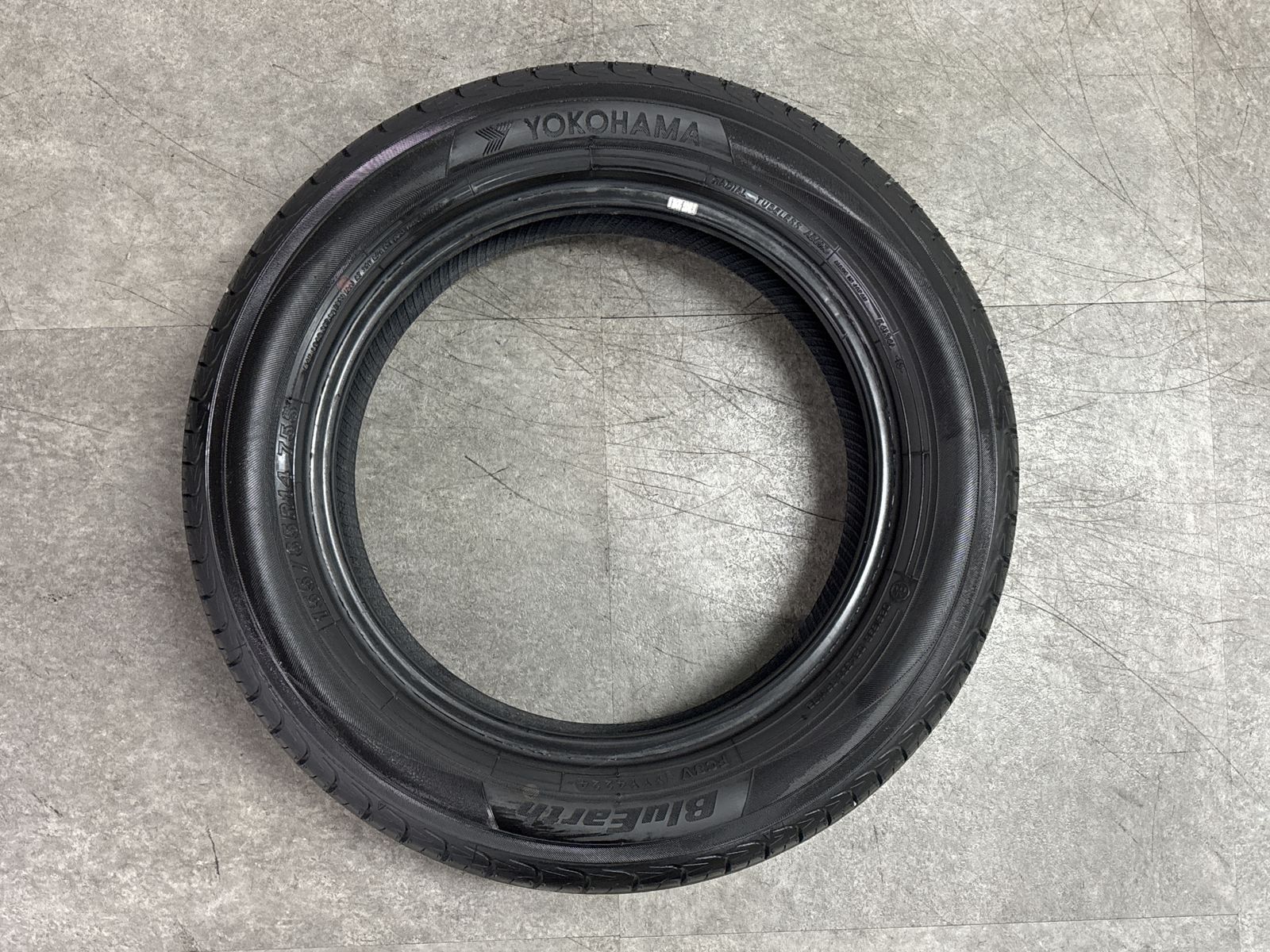 良好品】ヨコハマ ブルーアース AE01 155/65R14 4本 N-BOX N-ONE N-WGN 