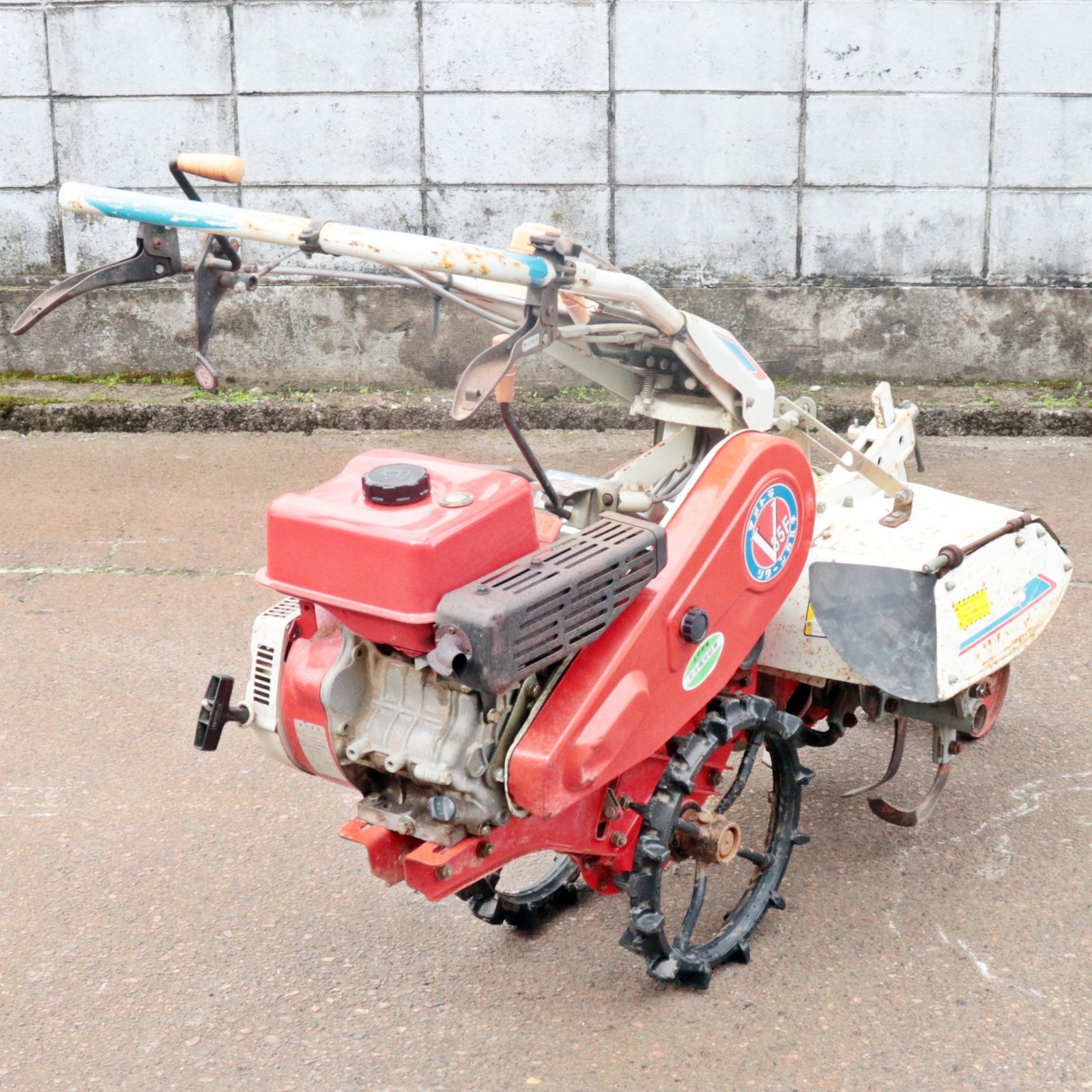 新潟発 マメトラ 管理機 SRV35F リターンカルチ 6馬力 ガソリン