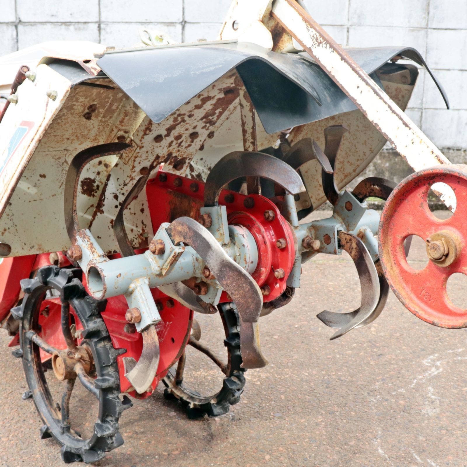 新潟発 マメトラ 管理機 SRV35F リターンカルチ 6馬力 ガソリン