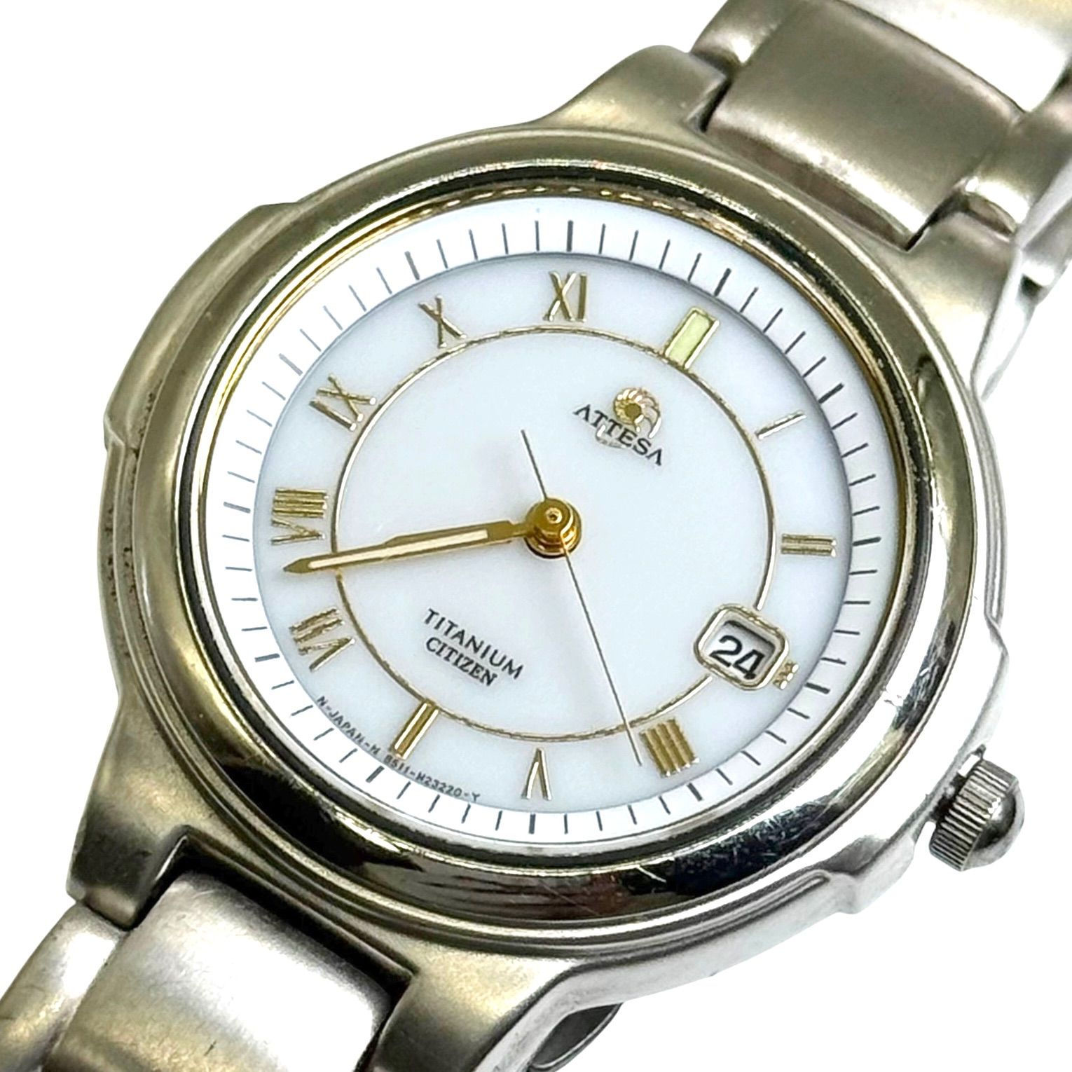 CITIZEN/シチズン ATTESA アテッサ 3針デイト ソーラー エコドラ 7870