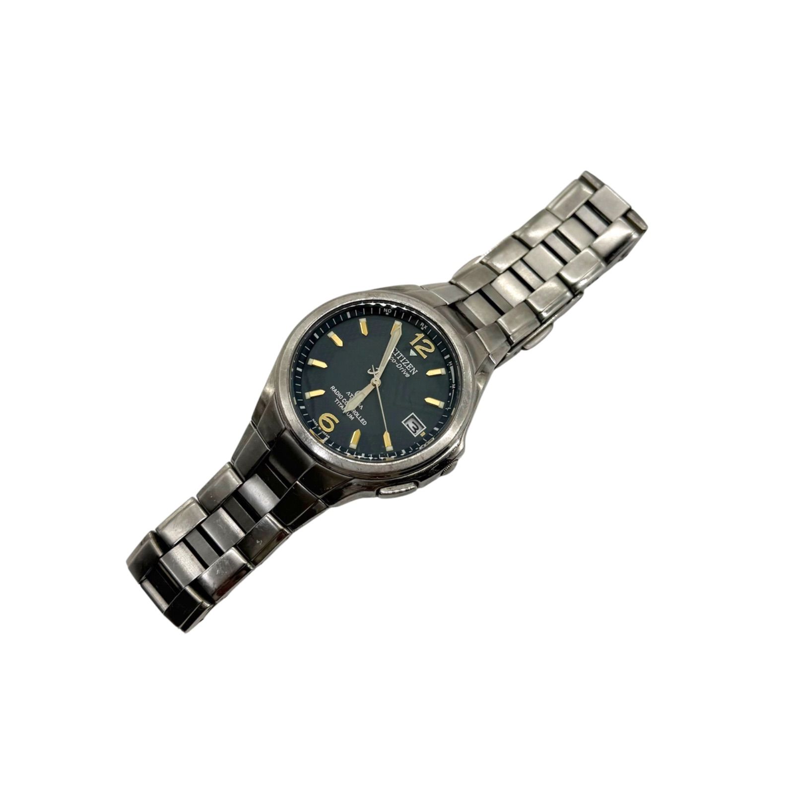 稼働/電波◎ シチズン CITIZEN アテッサ ATTESA 腕時計 電波ソーラー 