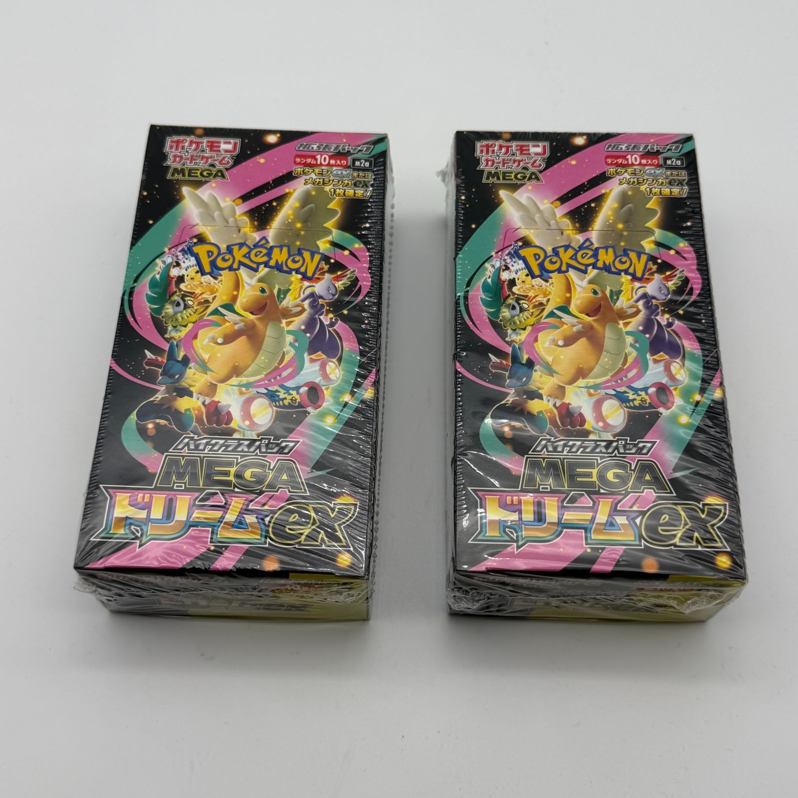 ポケモンカードゲーム MEGAドリームex BOX 未開封 シュリンク付 2個 