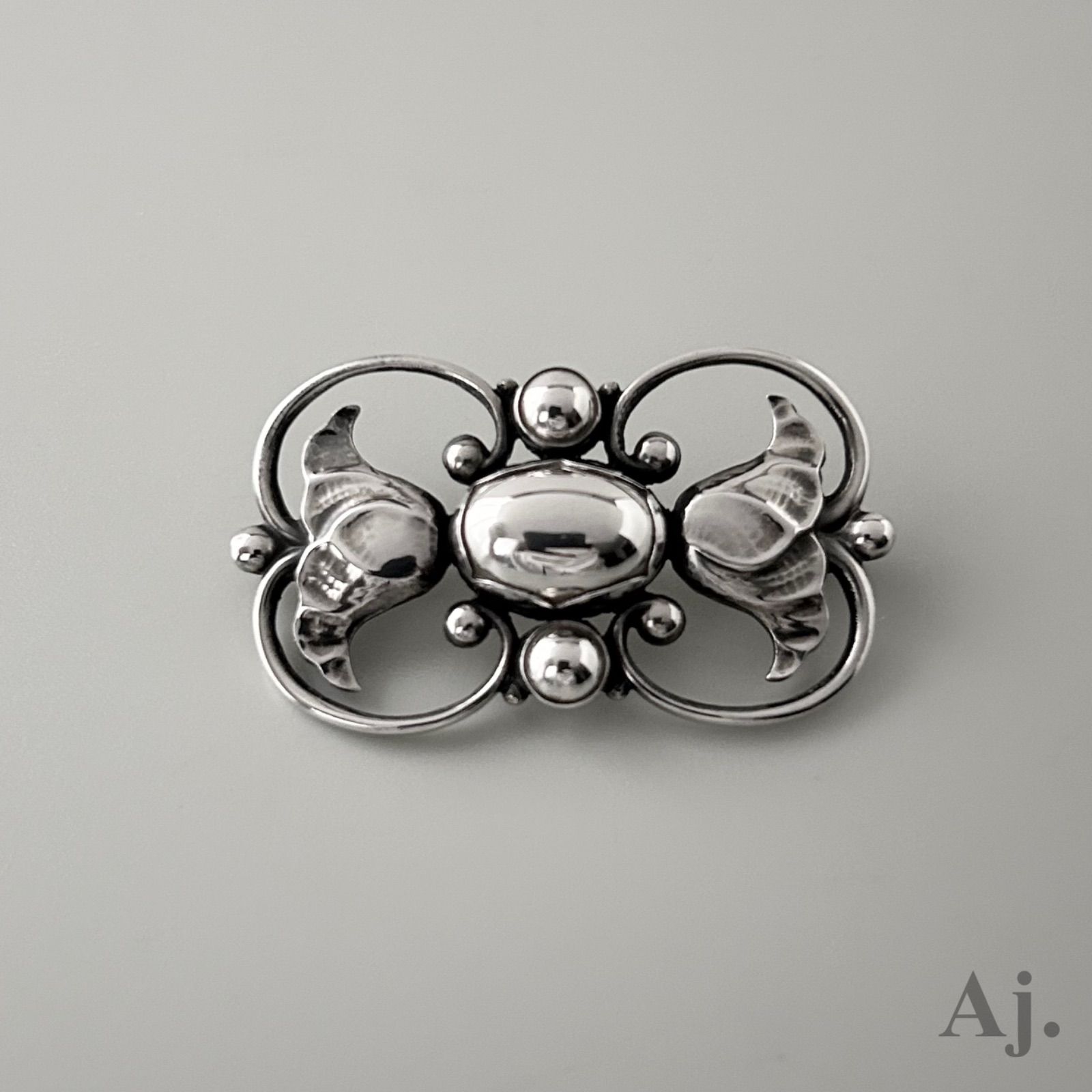 ジョージジェンセン ブローチ 236A AG925 Georg Jensen - メルカリ
