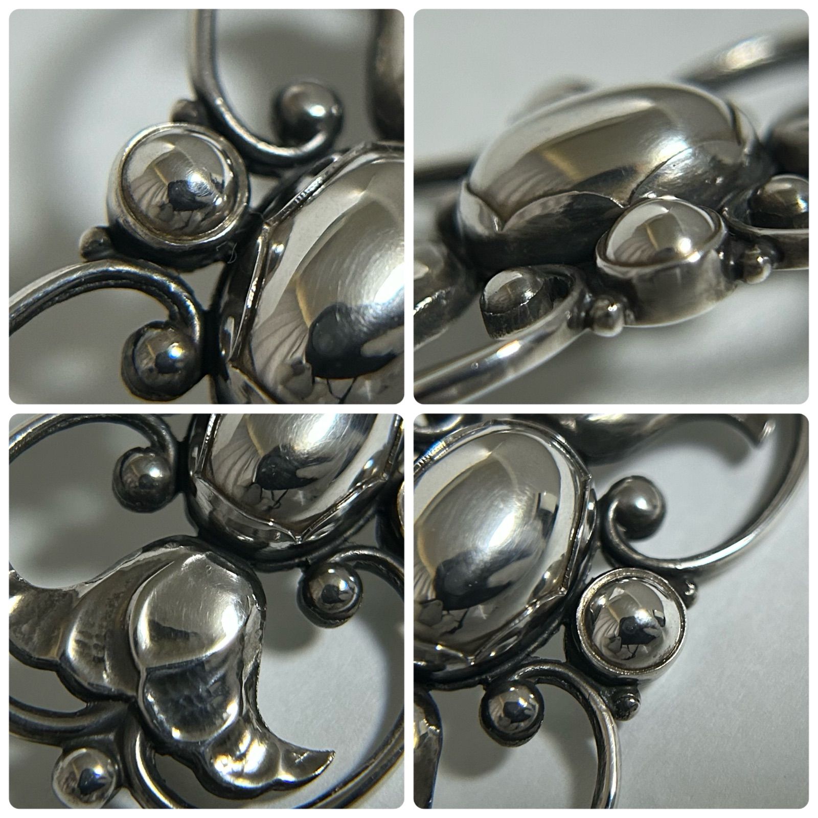 ジョージジェンセン ブローチ 236A AG925 Georg Jensen - メルカリ