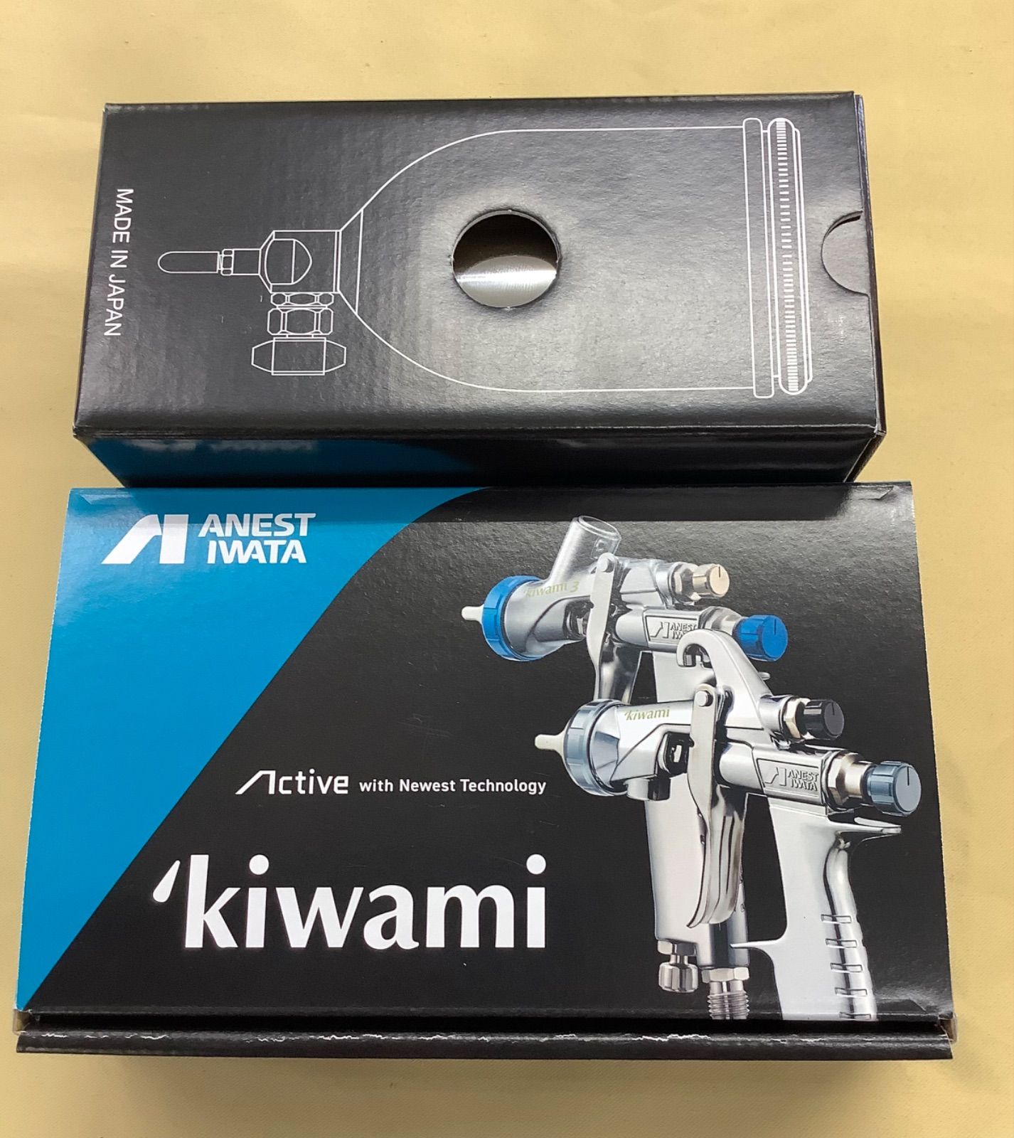 アネスト岩田 重力式スプレーガン KIWAMI-1-14B8 カップ付 - メルカリ