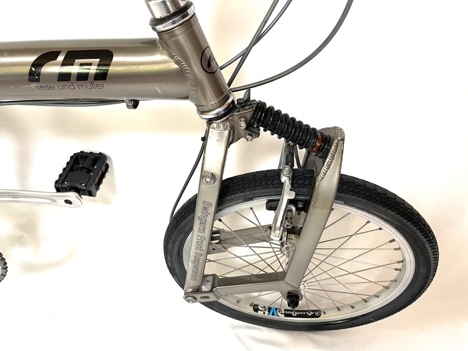 0269【即乘】送料無料 R&M BD-1 折りたたみ自転車 ミニベロ SHIMANO 8 