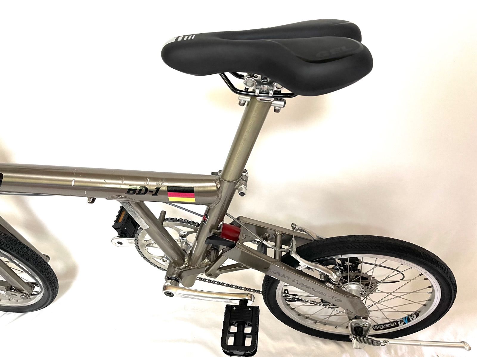 0269【即乘】送料無料 R&M BD-1 折りたたみ自転車 ミニベロ SHIMANO 8 