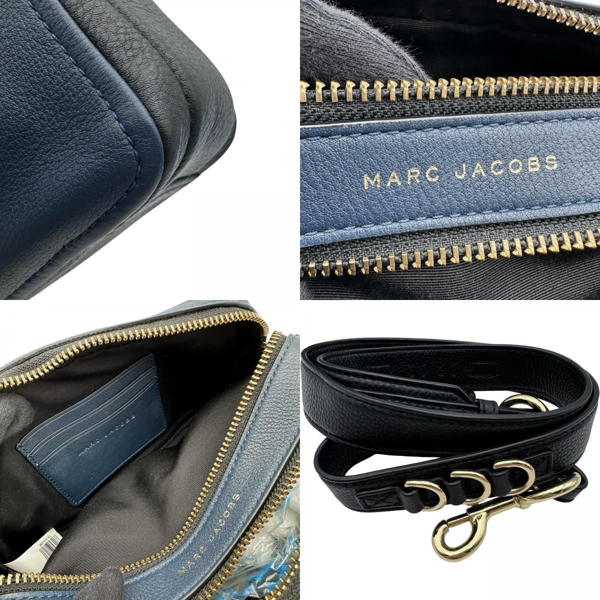 マークジェイコブス MARC JACOBS ザ ソフトショット M0014591 ネイビー