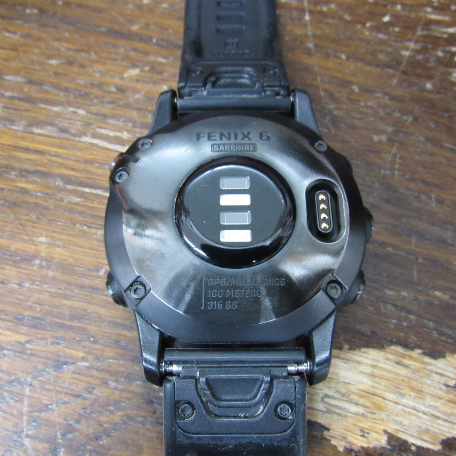 GARMIN fenix 6 Sapphire Black 中古 - メルカリ